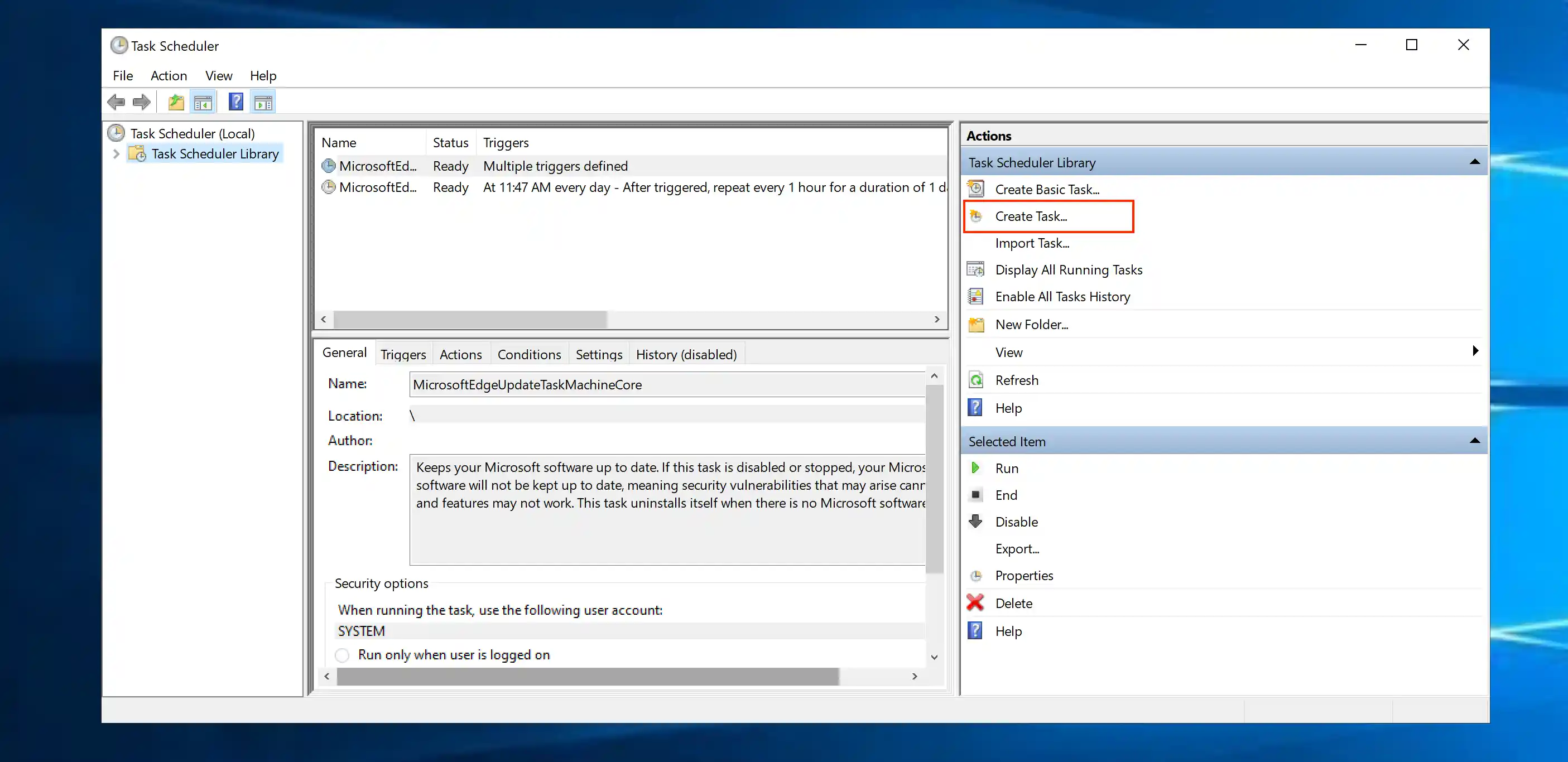 Windows Task Scheduler